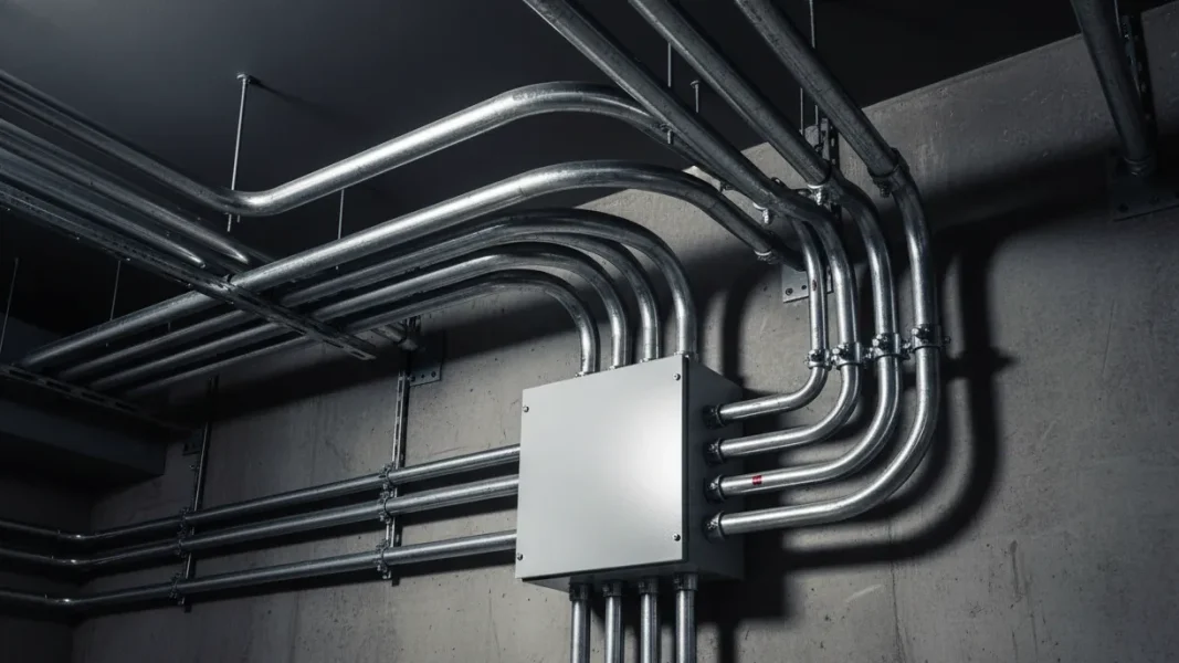 galvanized iron (gi) conduit pipes